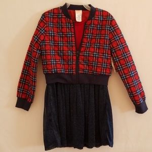 Wonder Nation Girls Size 6/6X Dress Set